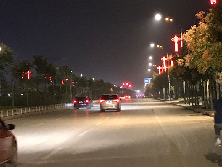 菏澤市鄆城縣水滸路、金河路照明改造