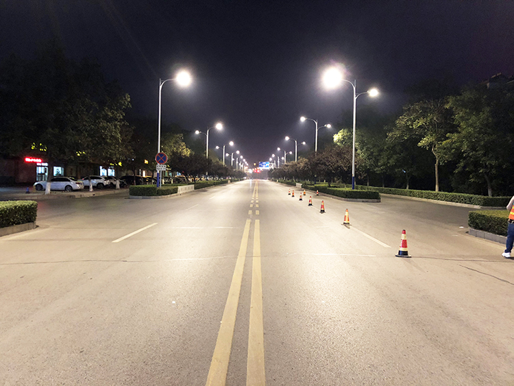 桓臺縣漁洋街、中心大街路燈節(jié)能改造工程